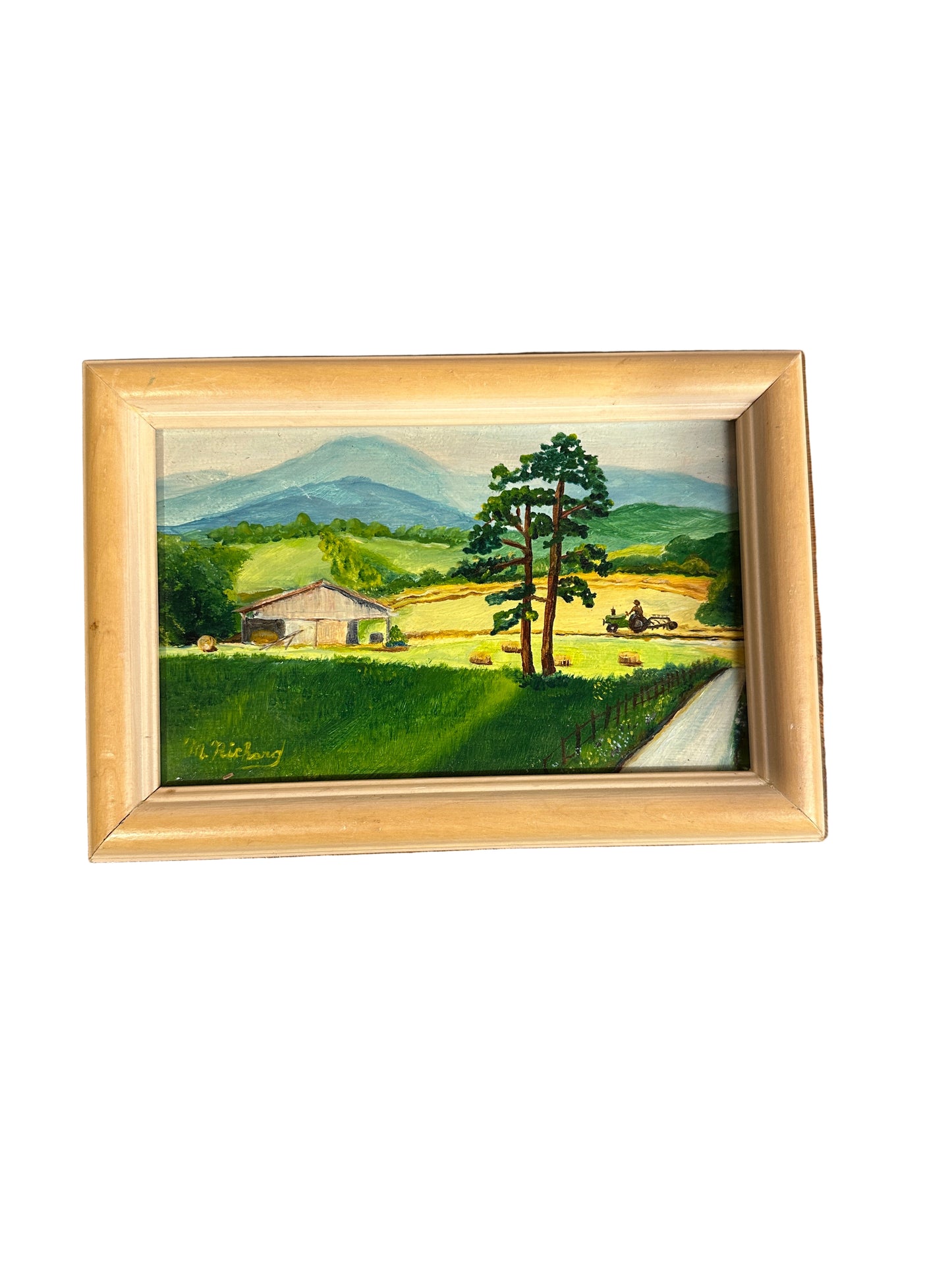 Small Farm Painting